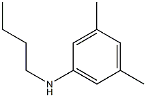 N-butyl-3,5-dimethylaniline 结构式