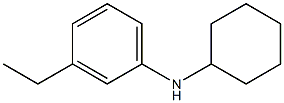 N-cyclohexyl-3-ethylaniline 结构式