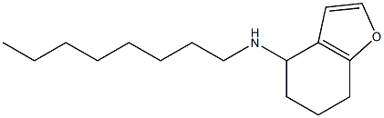 N-octyl-4,5,6,7-tetrahydro-1-benzofuran-4-amine 结构式