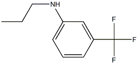 N-propyl-3-(trifluoromethyl)aniline 结构式