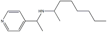 octan-2-yl[1-(pyridin-4-yl)ethyl]amine 结构式