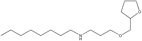 octyl[3-(oxolan-2-ylmethoxy)propyl]amine 结构式
