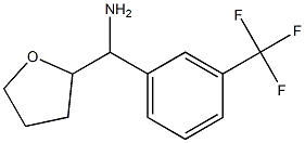 oxolan-2-yl[3-(trifluoromethyl)phenyl]methanamine 结构式