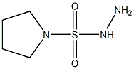 pyrrolidine-1-sulfonohydrazide 结构式