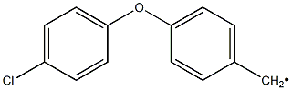 [4-(4-Chlorophenoxy)phenyl]methyl- 结构式