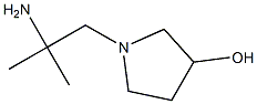 1-(2-Amino-2-methylpropyl)pyrrolidin-3-ol 结构式