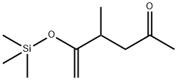 5-Hexen-2-one,  4-methyl-5-[(trimethylsilyl)oxy]- 结构式