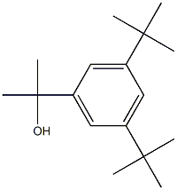 2-(3,5-ditert-butylphenyl)-2-propanol 结构式