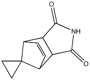 spiro[4-azatricyclo[5.2.1.0~2,6~]dec[8]ene-10,1'-cyclopropane]-3,5-dione 结构式