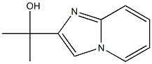 2-imidazo[1,2-a]pyridin-2-ylpropan-2-ol 结构式