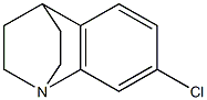 7-chloro-3,4-dihydro-2H-1,4-ethanoquinoline 结构式