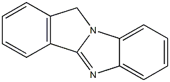 11H-isoindolo[2,1-a]benzimidazole 结构式