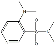 4-(dimethylamino)-N,N-dimethyl-3-pyridinesulfonamide 结构式