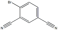 1,3-dicyano-4-bromo-benzene 结构式