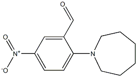 2-(1-azepanyl)-5-nitrobenzaldehyde 结构式