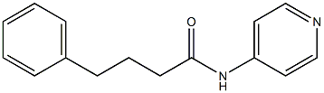 4-phenyl-N-(4-pyridinyl)butanamide 结构式