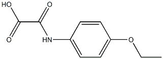 (4-ethoxyanilino)(oxo)acetic acid 结构式