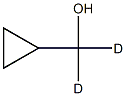 Cyclopropylmethan-d2-ol 结构式