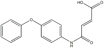 (E)-4-oxo-4-(4-phenoxyanilino)-2-butenoic acid 结构式