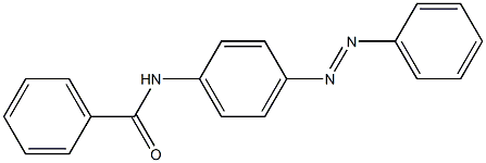 N-{4-[(E)-2-phenyldiazenyl]phenyl}benzamide 结构式