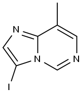 3-iodo-8-methylimidazo[1,2-c]pyrimidine 结构式