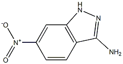 6-硝基-1H-吲唑-3-胺 结构式