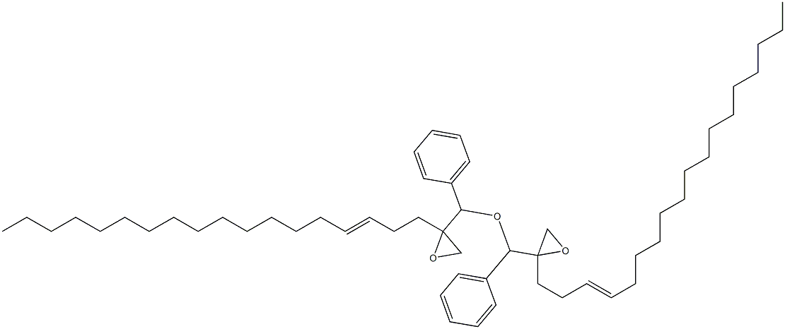 2-(3-Octadecenyl)phenylglycidyl ether 结构式