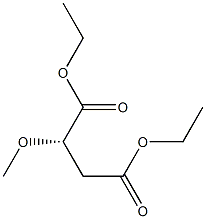 [S,(-)]-Methoxysuccinic acid diethyl ester 结构式