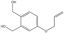 1-Allyloxy-3,4-bis(hydroxymethyl)benzene 结构式