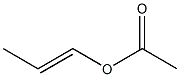 Acetic acid 1-propenyl ester 结构式