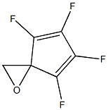 2,3,4,5-Tetrafluorospiro[cyclopenta-2,4-diene-1,2'-oxirane] 结构式