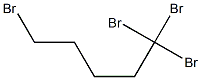 1,1,1,5-Tetrabromopentane 结构式