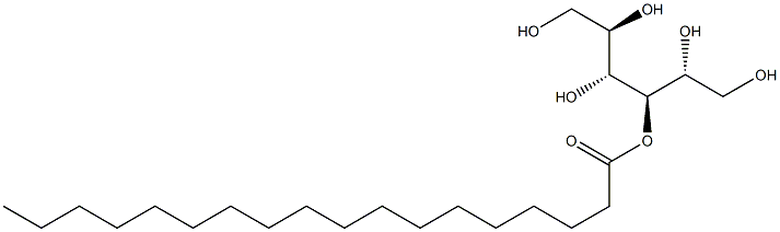 D-Mannitol 3-octadecanoate 结构式