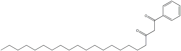 Nonadecanoylbenzoylmethane 结构式