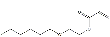 Methacrylic acid (3-oxanonan-1-yl) ester 结构式