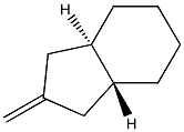 trans-Hexahydro-2-methyleneindane 结构式