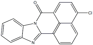 4-Chloro-7H-benzimidazo[2,1-a]benz[de]isoquinolin-7-one 结构式