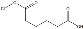 Adipic acid 1-chloride 结构式