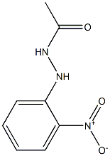 N'-(o-Nitrophenyl)acetohydrazide 结构式