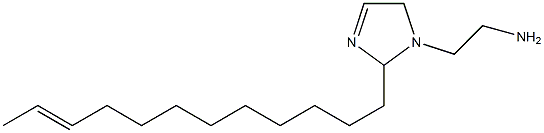 1-(2-Aminoethyl)-2-(10-dodecenyl)-3-imidazoline 结构式