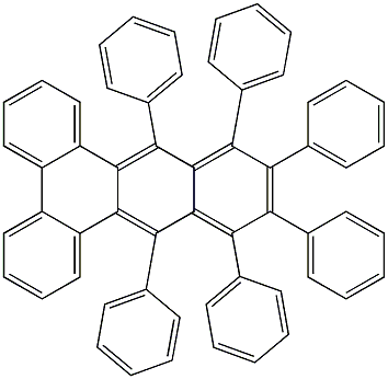 9,10,11,12,13,14-Hexaphenylbenzo[b]triphenylene 结构式