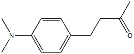 4-(3-Oxobutyl)-N,N-dimethylaniline 结构式