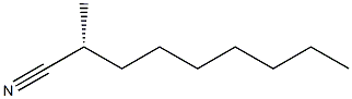 [R,(-)]-2-Methylnonanenitrile 结构式