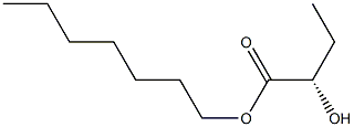 [S,(-)]-2-Hydroxybutyric acid heptyl ester 结构式