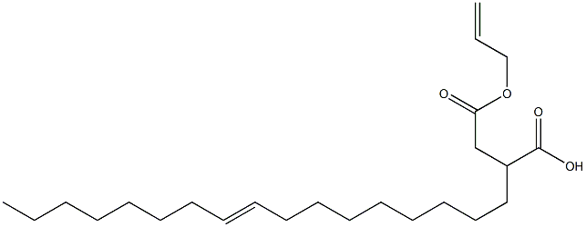 2-(9-Heptadecenyl)succinic acid 1-hydrogen 4-allyl ester 结构式