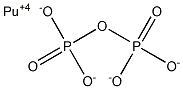 Diphosphoric acid plutonium(IV) salt 结构式