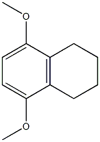 1,2,3,4-Tetrahydro-5,8-dimethoxynaphthalene 结构式