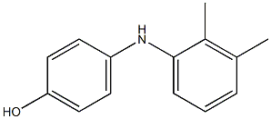 p-(2,3-Dimethylanilino)phenol 结构式