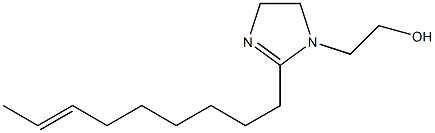 2-(7-Nonenyl)-2-imidazoline-1-ethanol 结构式