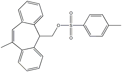 10-Methyl-5-[(p-toluenesulfonyloxy)methyl]-5H-dibenzo[a,d]cycloheptene 结构式